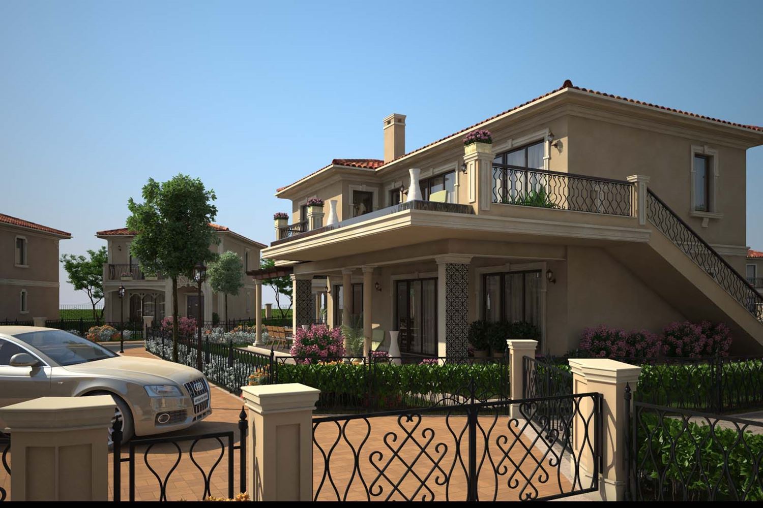  Двухэтажный дом с двумя спальнями и парковочным местом в современном закрытом комплексе с долгосрочным инвестиционным потенциалом