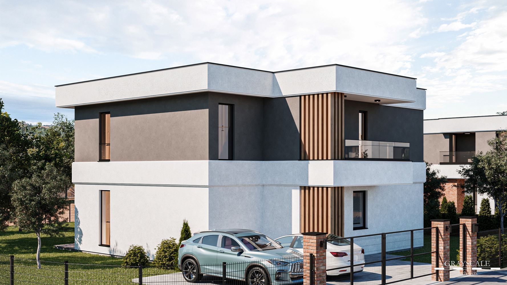 Современный дом с пятью комнатами и двором 400 м², тремя спальнями и без обслуживания в Ветрене, Бургас