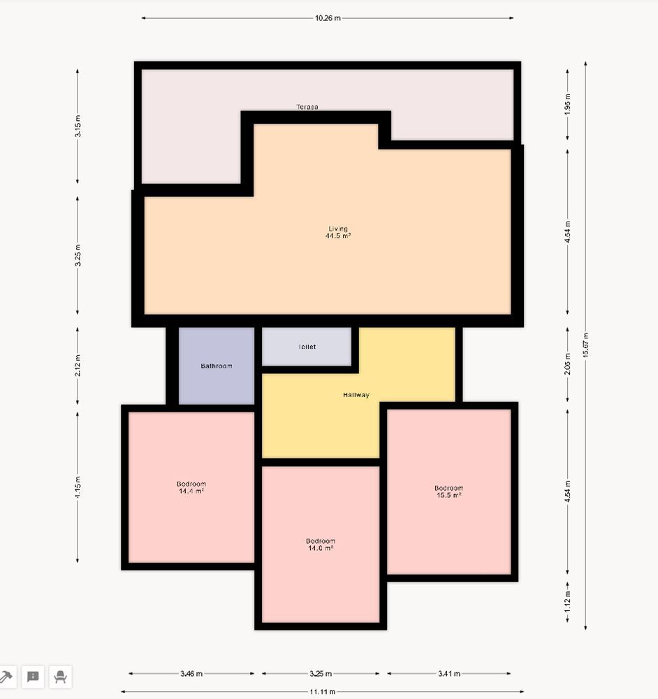 Просторный одноэтажный дом с панорамным видом в эко-комплексе на Балканских горах