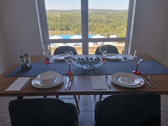 Просторный одноэтажный дом с панорамным видом в эко-комплексе на Балканских горах