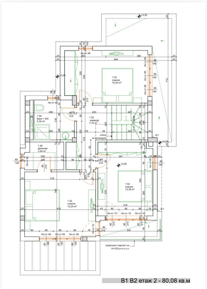 Поморие – современный двухэтажный дом с четырьмя спальнями – безопасность, энергоэффективность и комфорт без компромиссов