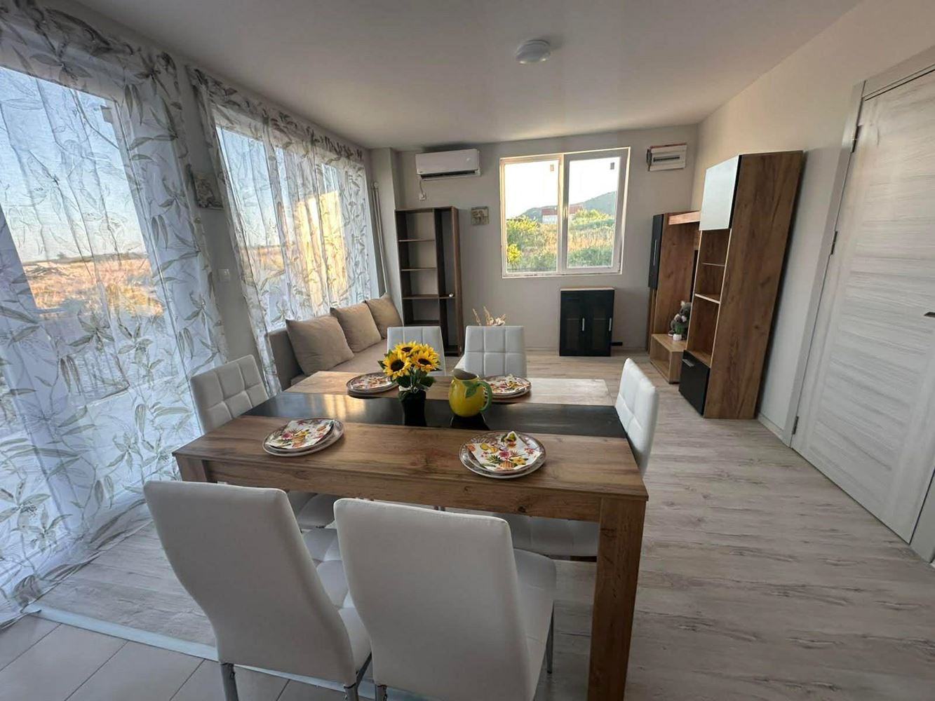 Новый одноэтажный дом с участком в Каблешково – без платы за обслуживание